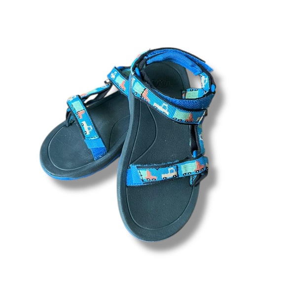 Teva Kids Blue Sandals - Picture 2 of 5
